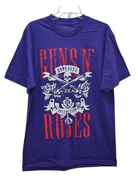 Guns N' Roses Appetite For Destruction Graphic Band Tee New Large Unisex